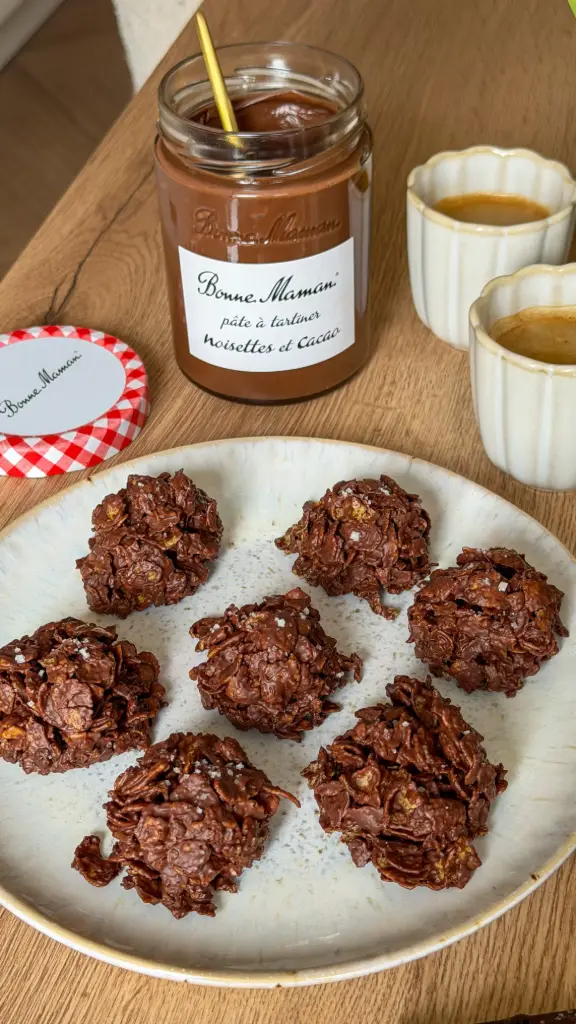 Roses des sables à la Pâte à tartiner Noisettes & Cacao 