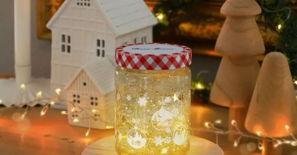 Veilleuse de Noël Bonne Maman 