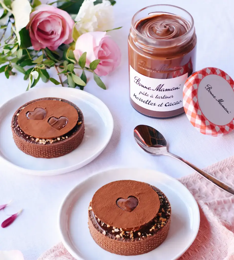 Tartelettes à la Pâte à Tartiner Noisettes et Cacao