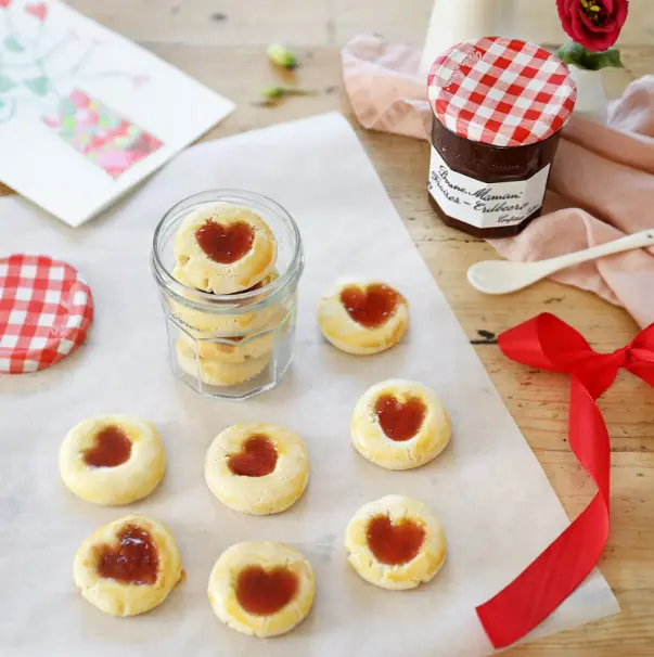 Sablés en forme de Coeurs 