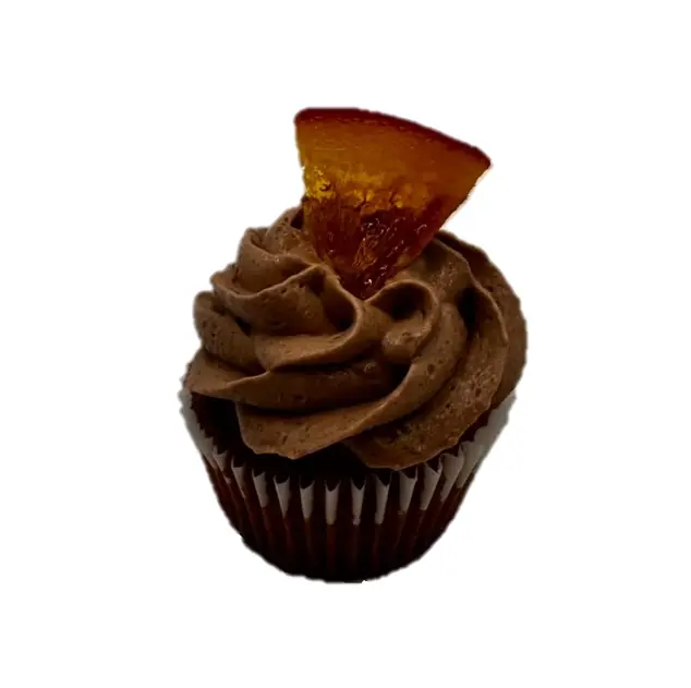 Mini sans farine et vegan à l'orange et au chocolat
