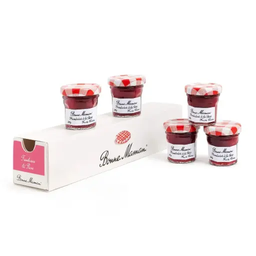 [3608580180968] Etui - Raspberry with rose  